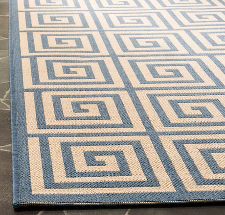 Safavieh Linden Lnd129N Cream / Blue Rugs.