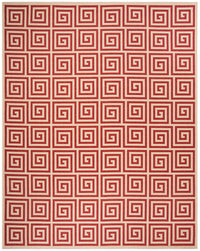 Safavieh Linden Lnd129Q Red / Creme Geometric Area Rug