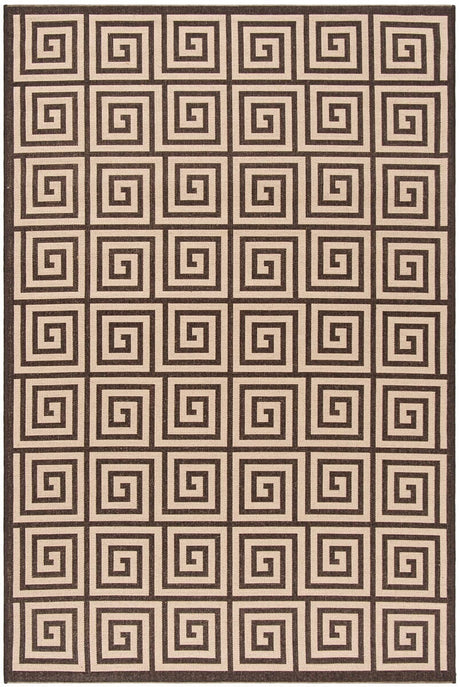 Safavieh Linden Lnd129U Creme / Brown Rugs.