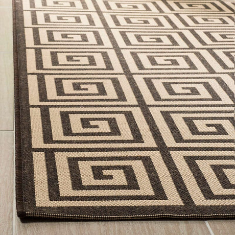 Safavieh Linden Lnd129U Creme / Brown Rugs.