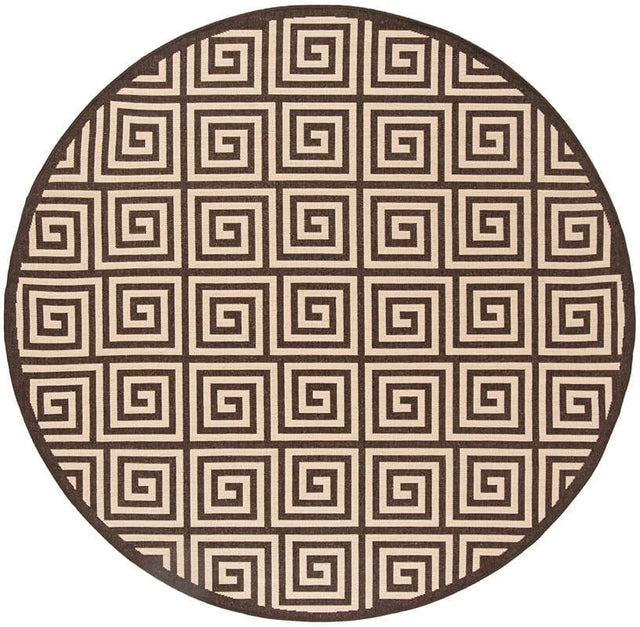 Safavieh Linden Lnd129U Creme / Brown Geometric Area Rug