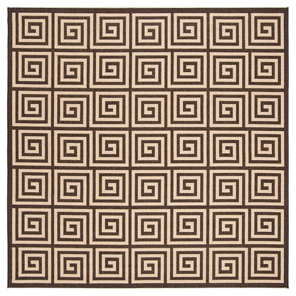 Safavieh Linden Lnd129U Creme / Brown Geometric Area Rug