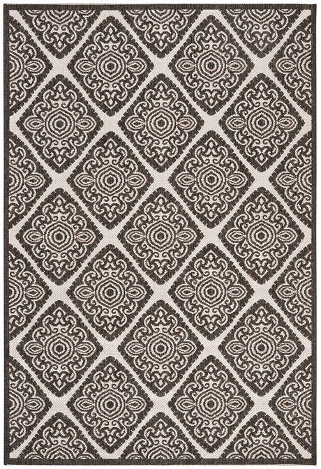 Safavieh Linden Lnd132A Light Grey / Charcoal Rugs.