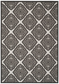 Safavieh Linden Lnd132A Light Grey / Charcoal Geometric Area Rug