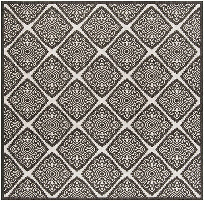 Safavieh Linden Lnd132A Light Grey / Charcoal Geometric Area Rug