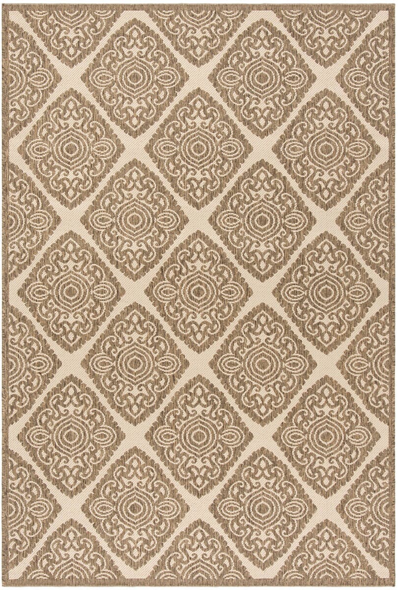 Safavieh Linden Lnd132C Cream / Beige Geometric Area Rug