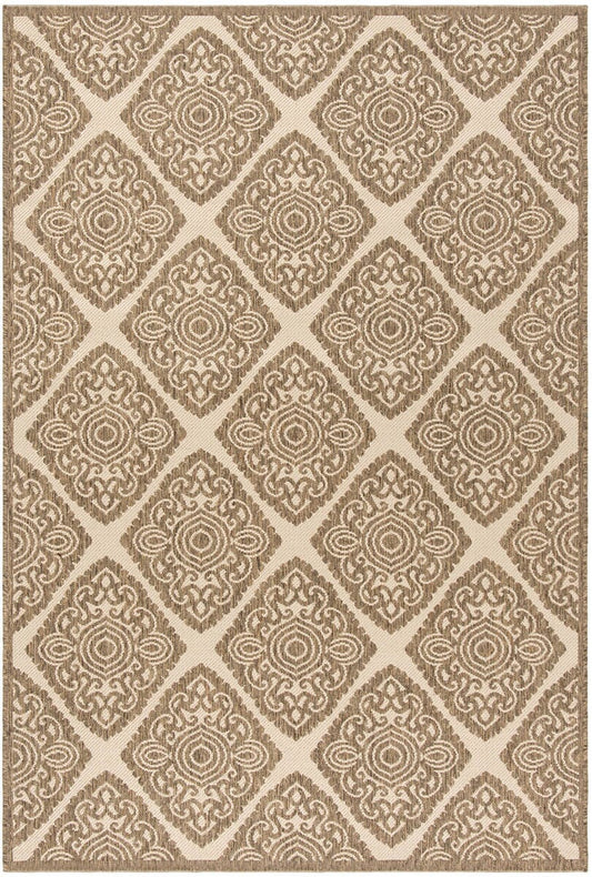 Safavieh Linden Lnd132C Cream / Beige Geometric Area Rug