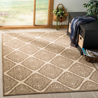 Safavieh Linden Lnd132C Cream / Beige Geometric Area Rug