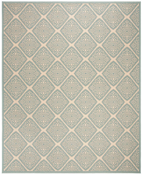 Safavieh Linden Lnd132L Cream / Aqua Rugs.