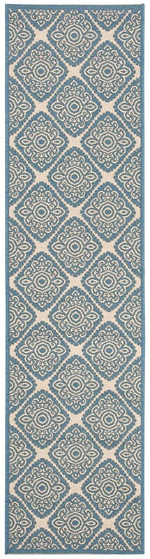 Safavieh Linden Lnd132N Cream / Blue Rugs.