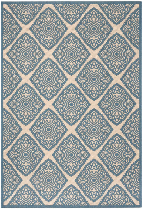 Safavieh Linden Lnd132N Cream / Blue Rugs.