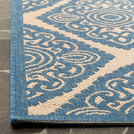 Safavieh Linden Lnd132N Cream / Blue Rugs.