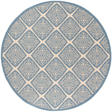 Safavieh Linden Lnd132N Cream / Blue Rugs.