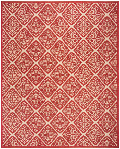 Safavieh Linden Lnd132Q Red / Creme Rugs.