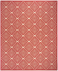 Safavieh Linden Lnd132Q Red / Creme Geometric Area Rug