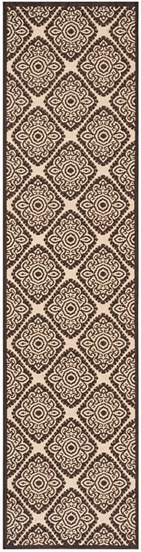 Safavieh Linden Lnd132U Creme / Brown Geometric Area Rug