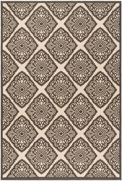 Safavieh Linden Lnd132U Creme / Brown Geometric Area Rug