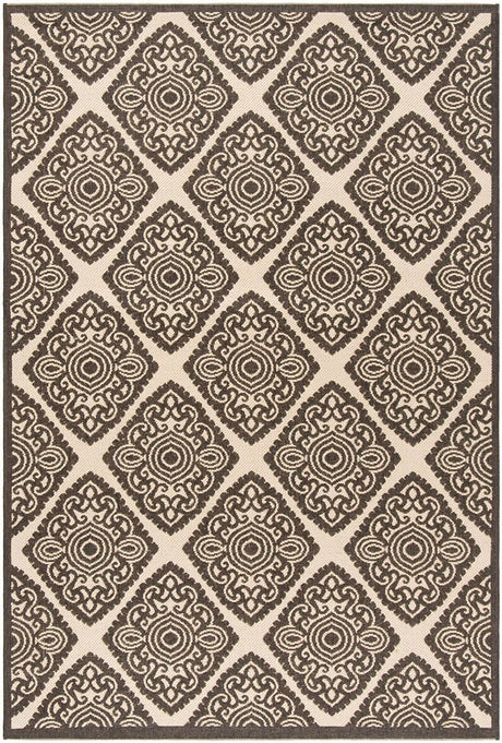 Safavieh Linden Lnd132U Creme / Brown Rugs.