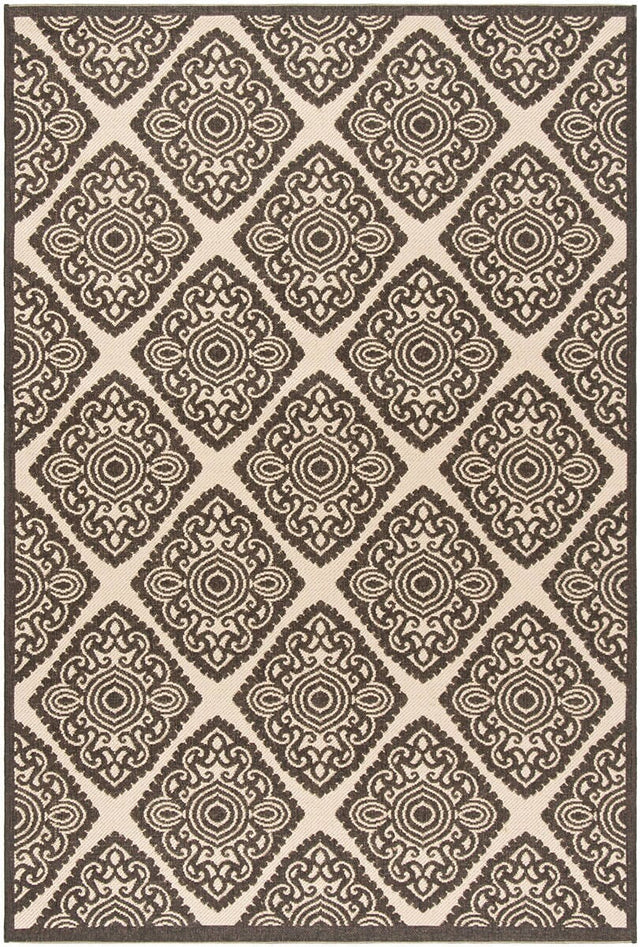 Safavieh Linden Lnd132U Creme / Brown Rugs.