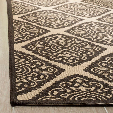 Safavieh Linden Lnd132U Creme / Brown Rugs.