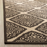 Safavieh Linden Lnd132U Creme / Brown Geometric Area Rug