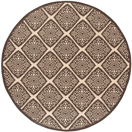 Safavieh Linden Lnd132U Creme / Brown Rugs.