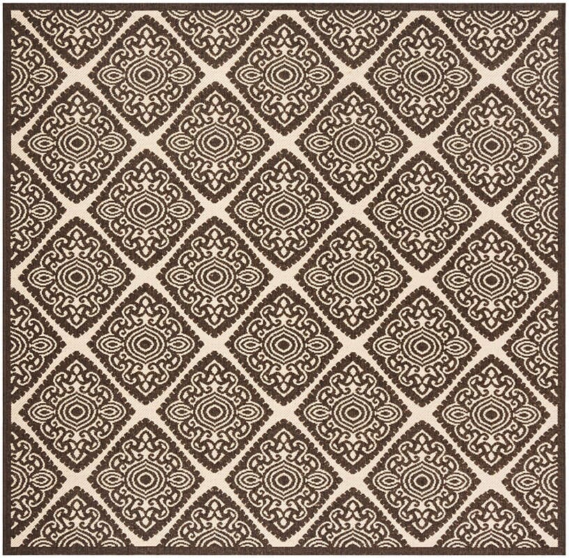 Safavieh Linden Lnd132U Creme / Brown Geometric Area Rug