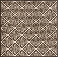 Safavieh Linden Lnd132U Creme / Brown Geometric Area Rug