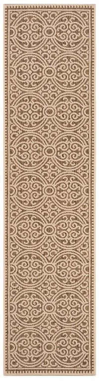 Safavieh Linden Lnd134C Cream / Beige Damask Area Rug