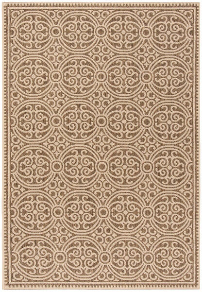 Safavieh Linden Lnd134C Cream / Beige Damask Area Rug