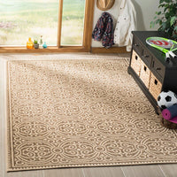 Safavieh Linden Lnd134C Cream / Beige Damask Area Rug