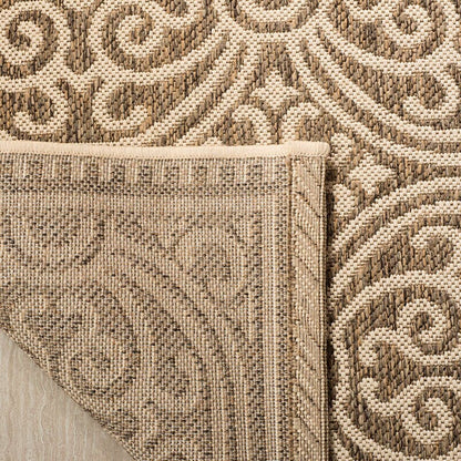 Safavieh Linden Lnd134C Cream / Beige Damask Area Rug