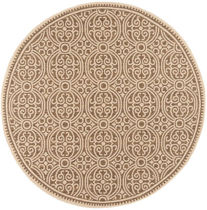 Safavieh Linden Lnd134C Cream / Beige Damask Area Rug