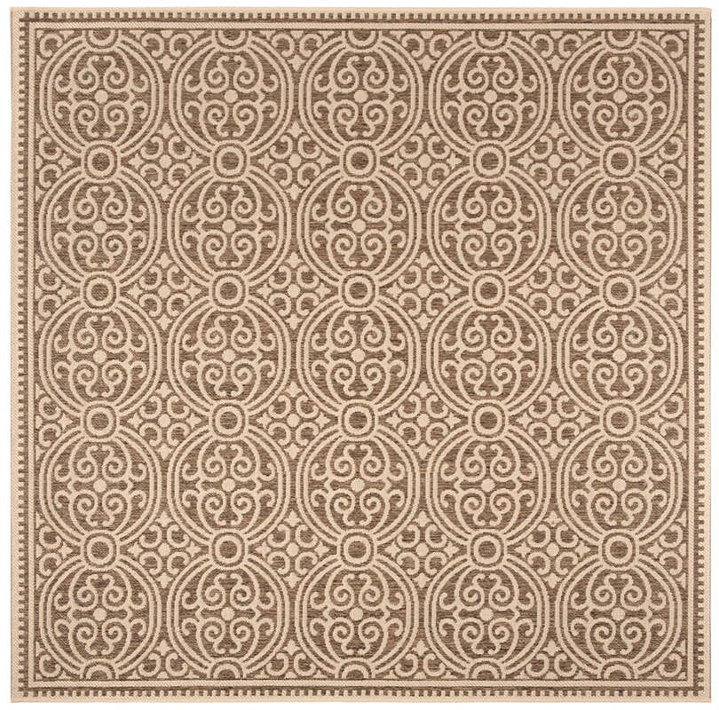 Safavieh Linden Lnd134C Cream / Beige Damask Area Rug