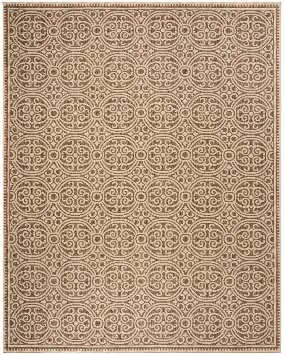 Safavieh Linden Lnd134C Cream / Beige Damask Area Rug