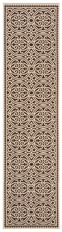 Safavieh Linden Lnd134U Creme / Brown Damask Area Rug