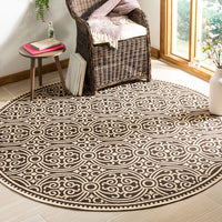 Safavieh Linden Lnd134U Creme / Brown Damask Area Rug