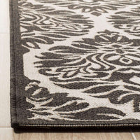 Safavieh Linden Lnd135A Light Grey / Charcoal Damask Area Rug