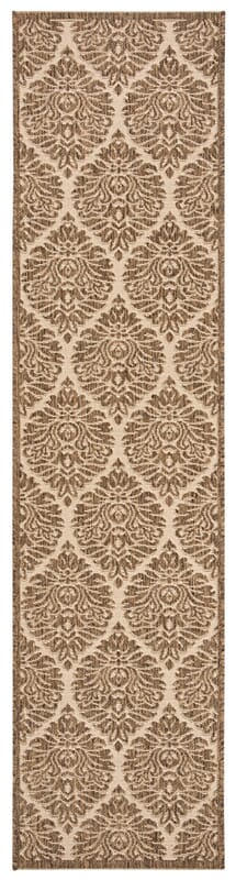 Safavieh Linden Lnd135C Cream / Beige Damask Area Rug