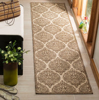 Safavieh Linden Lnd135C Cream / Beige Damask Area Rug