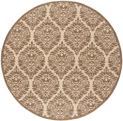 Safavieh Linden Lnd135C Cream / Beige Damask Area Rug