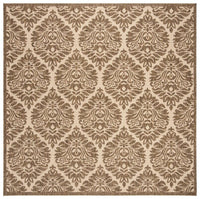 Safavieh Linden Lnd135C Cream / Beige Damask Area Rug