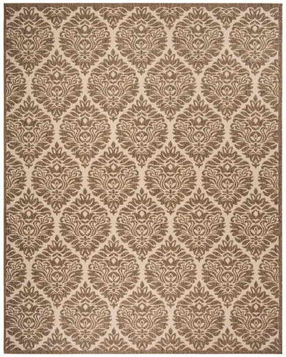 Safavieh Linden Lnd135C Cream / Beige Damask Area Rug