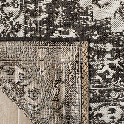 Safavieh Linden Lnd137A Light Grey / Charcoal Area Rug