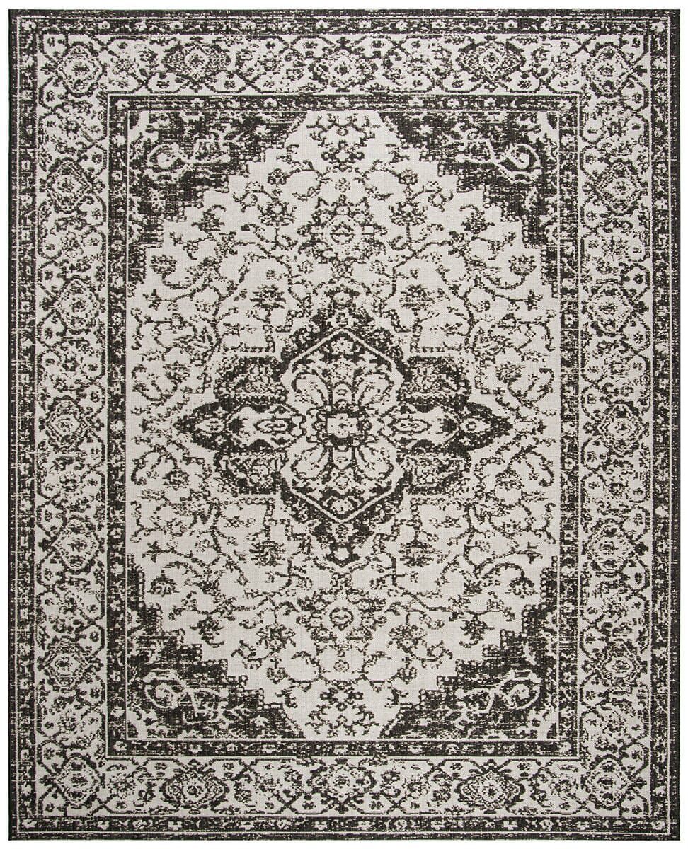 Safavieh Linden Lnd137A Light Grey / Charcoal Area Rug