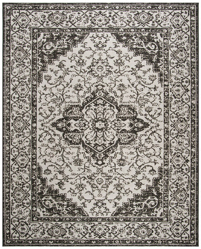 Safavieh Linden Lnd137A Light Grey / Charcoal Area Rug