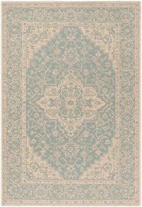 Safavieh Linden Lnd137K Aqua / Cream Area Rug