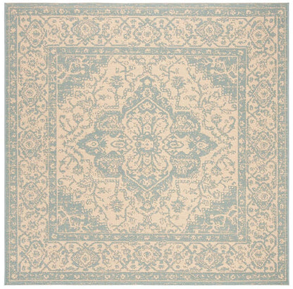 Safavieh Linden Lnd137L Cream / Aqua Area Rug