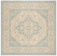 Safavieh Linden Lnd137L Cream / Aqua Area Rug