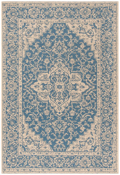 Safavieh Linden Lnd137M Blue / Creme Area Rug